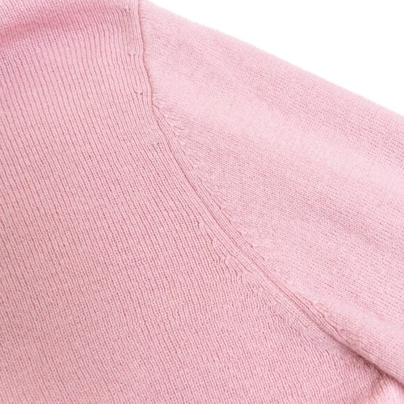 Aritzia Wilfred Rebecca Turtleneck Sweater Cropped Wool Blend Blush Pink - Picture 7 of 11